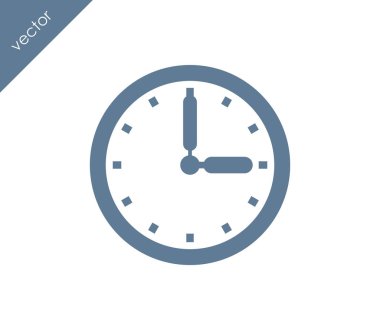 Basit saat simgesini