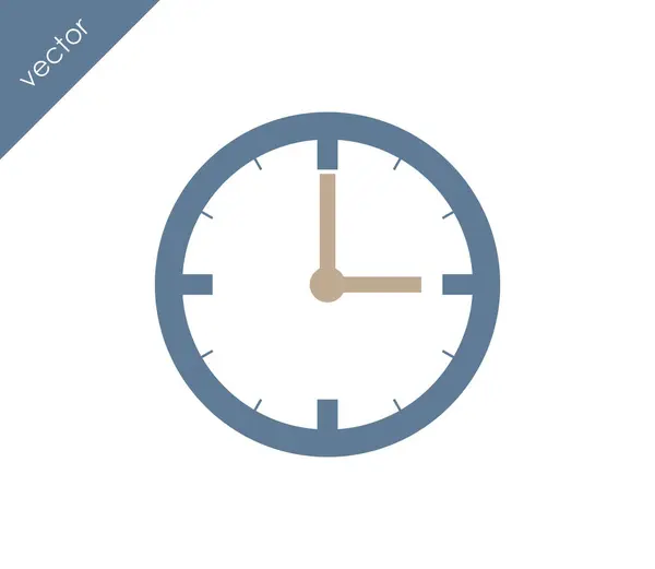 Icono de tiempo simple — Vector de stock