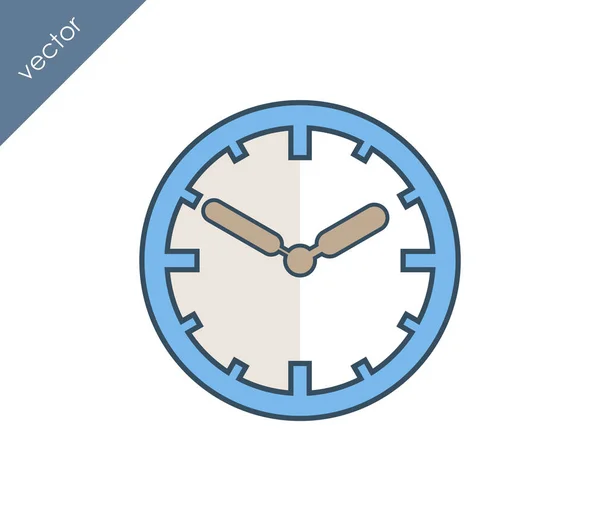 Time,clock icon. — Stock Vector