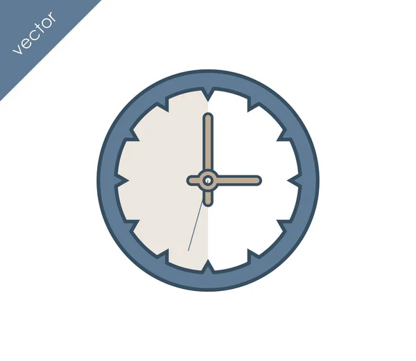 Clock simple icon — Stock Vector