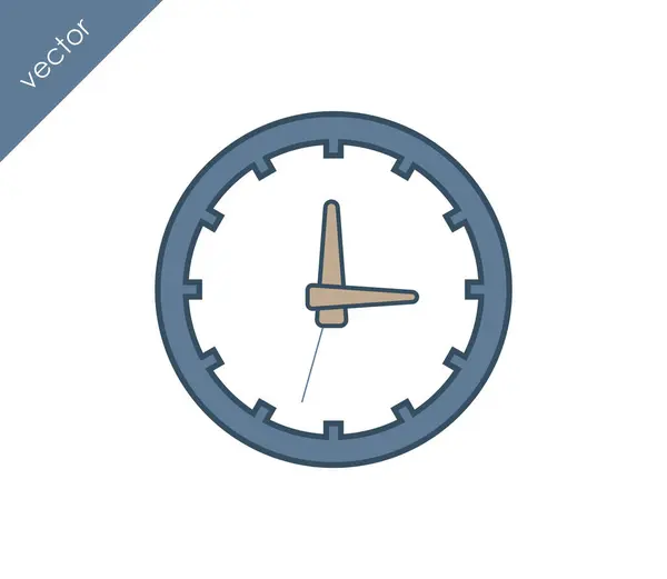 Icono de tiempo simple — Vector de stock