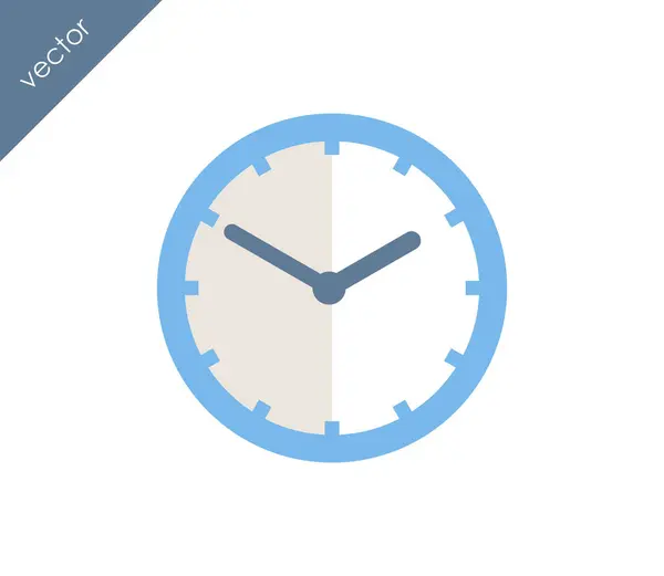 Tempo, ícone do relógio . — Vetor de Stock