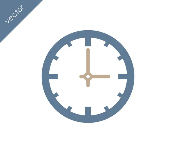 Clock, Time icon — Stock Vector