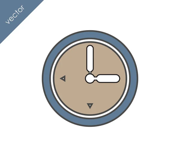 Einfaches Zeitsymbol — Stockvektor