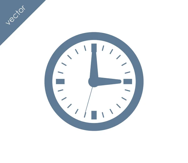 Eenvoudige tijdpictogram — Stockvector