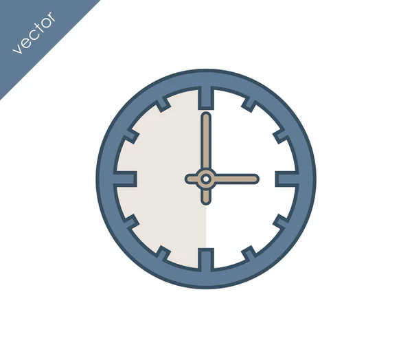 Icono de tiempo simple — Vector de stock