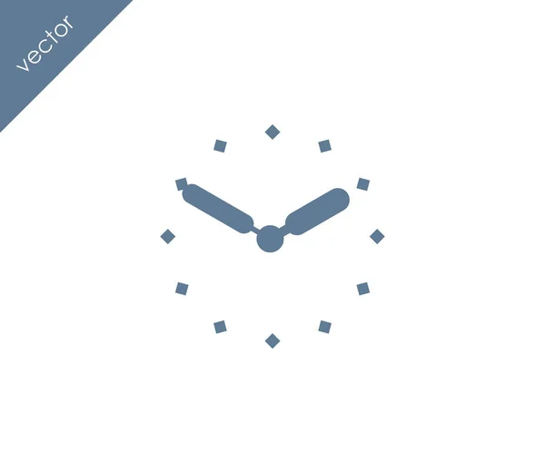 Tempo, ícone do relógio . —  Vetores de Stock