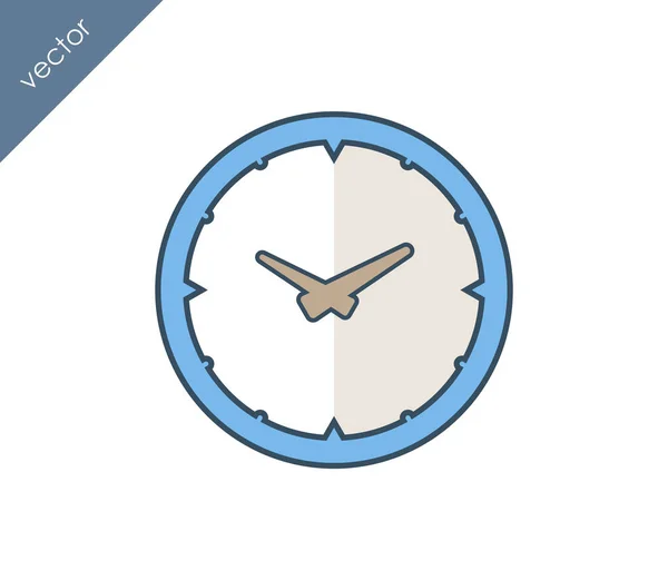 Clock web icon — Stock Vector