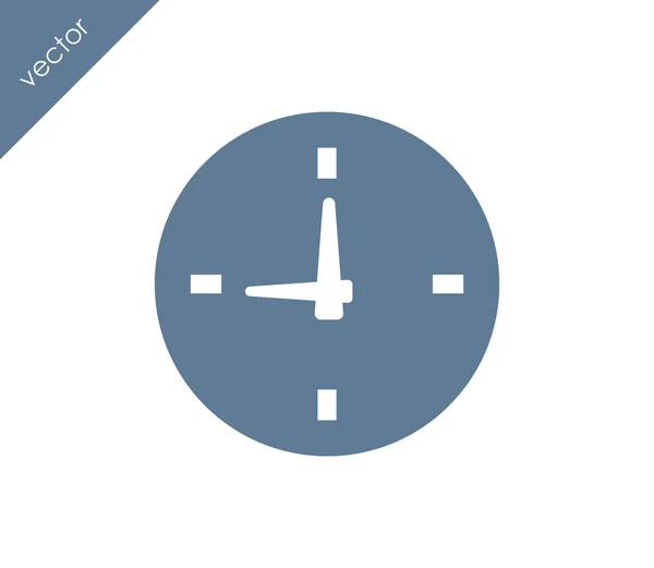 Clock web icon — Stock Vector