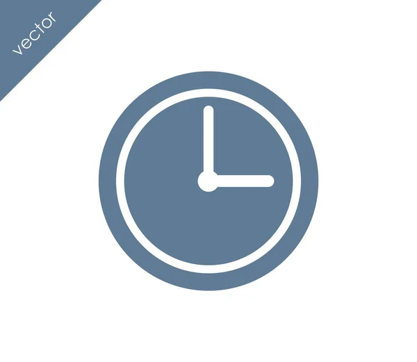 Icono de tiempo simple — Vector de stock