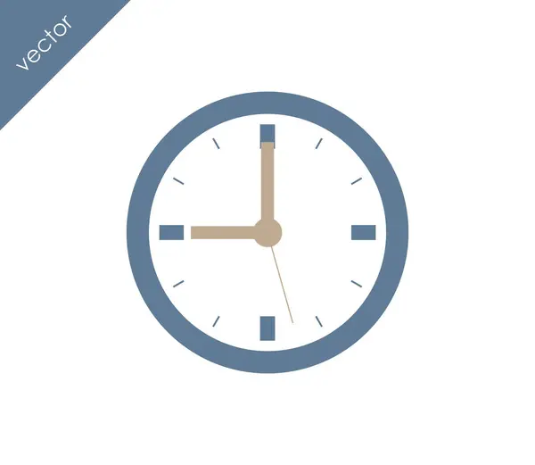 Clock web icon — Stock Vector