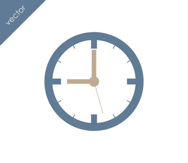 Reloj icono web — Vector de stock