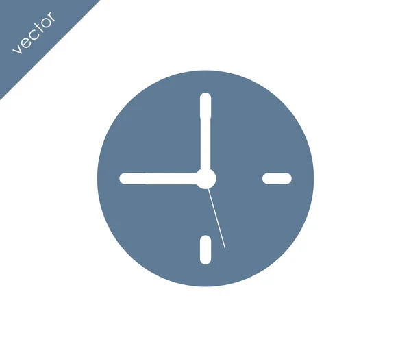 Clock web icon — Stock Vector