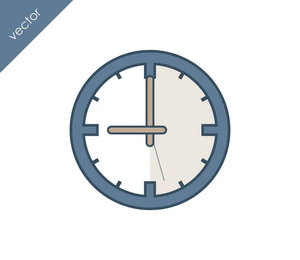 Reloj icono web — Archivo Imágenes Vectoriales