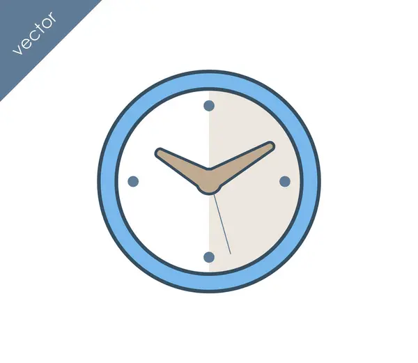 Icono de tiempo simple — Archivo Imágenes Vectoriales