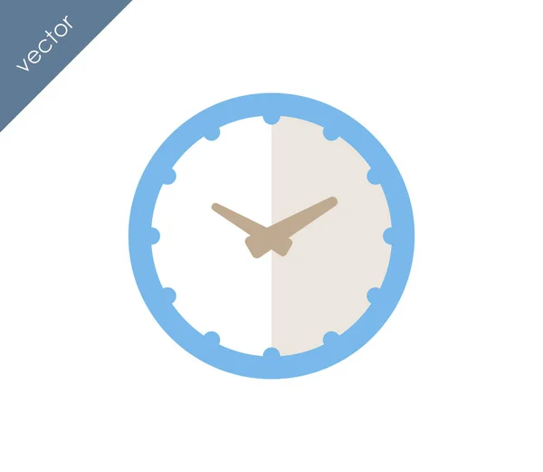 Uhr Web-Symbol — Stockvektor