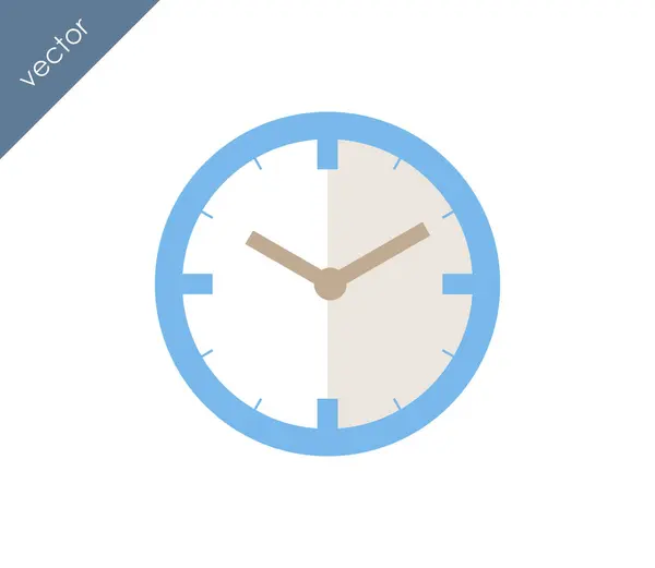 Reloj icono web — Vector de stock