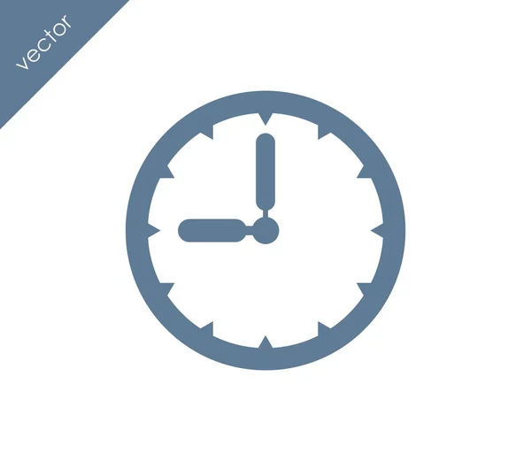 Time icon. Clock icon. — Stock Vector