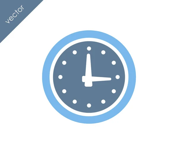Egyszerű idő ikon — Stock Vector