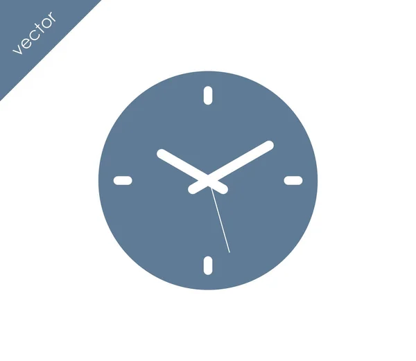 時間と時計のアイコン — ストックベクタ