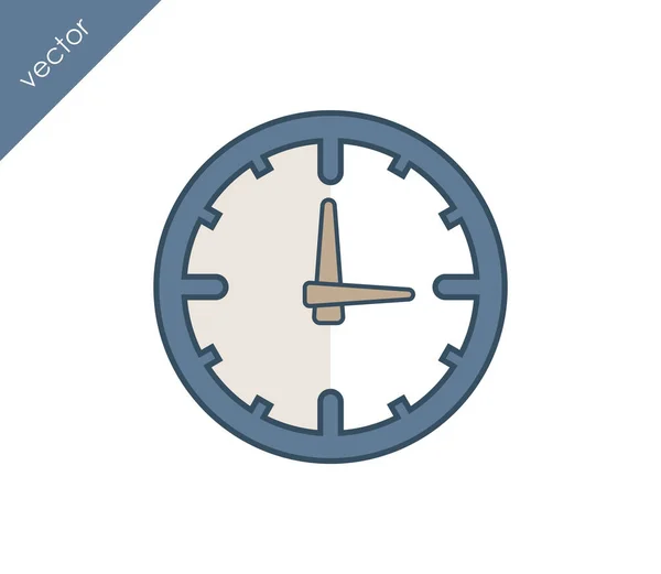 Icono de tiempo simple — Vector de stock