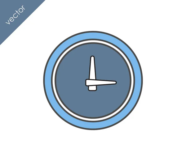 Icono de tiempo simple — Vector de stock