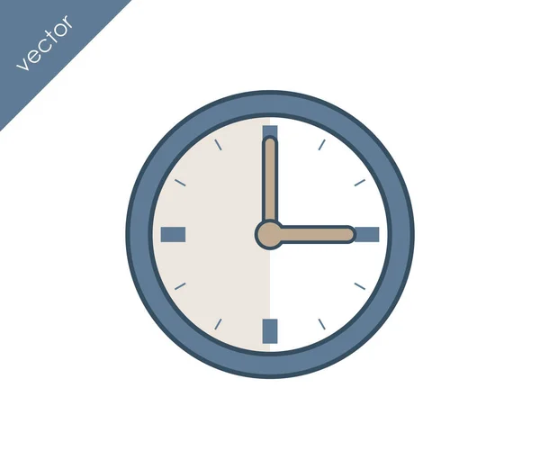 Icono de tiempo simple — Archivo Imágenes Vectoriales