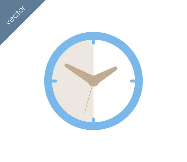 Clock simple icon — Stock Vector