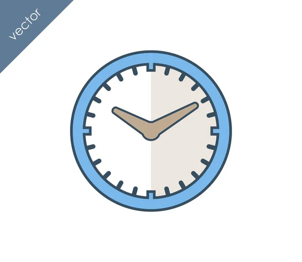 Icono de tiempo simple — Vector de stock