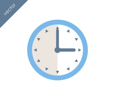 Basit saat simgesini