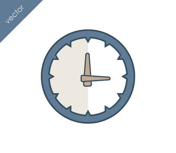 Icono de tiempo simple — Vector de stock