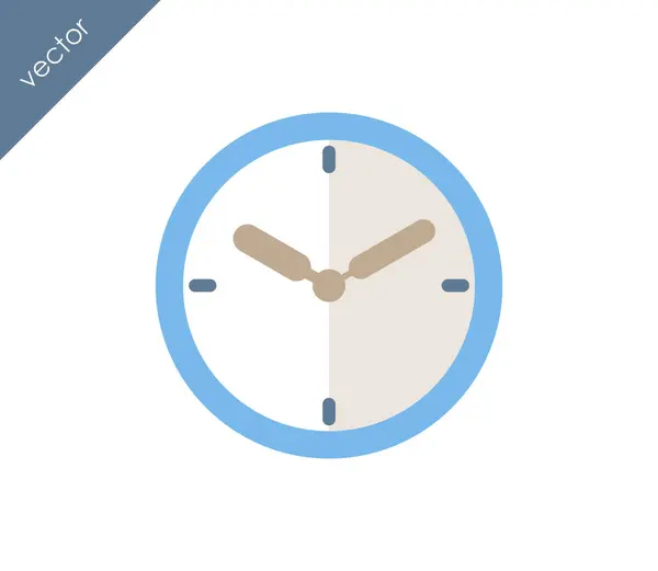 Icono de tiempo. icono del reloj . — Vector de stock