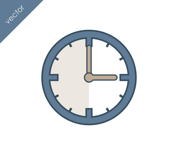 Icono de tiempo simple — Vector de stock