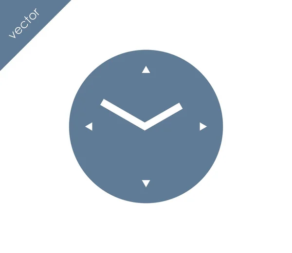 Icono de tiempo. icono del reloj . — Vector de stock