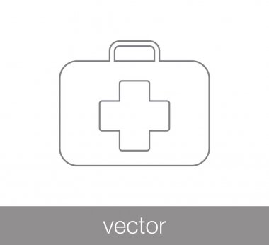 İlk yardım çantası simgesi