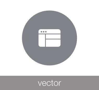 Pencere simgesi. Programlama simgesi