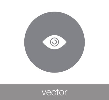 göz web simgesi.