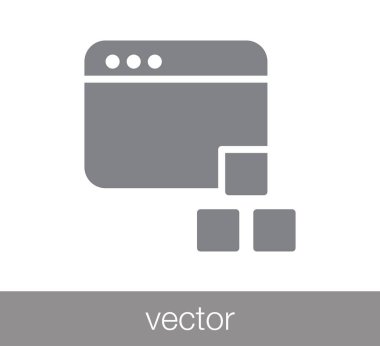 Pencere simgesi. Programlama simgesi