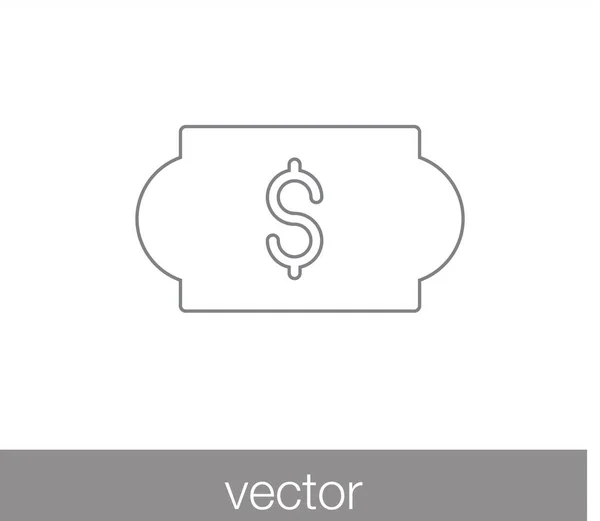 Money icon. Finance icon. — Stock Vector