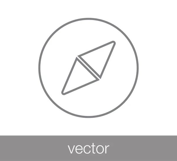 Icono de flecha de navegación — Vector de stock