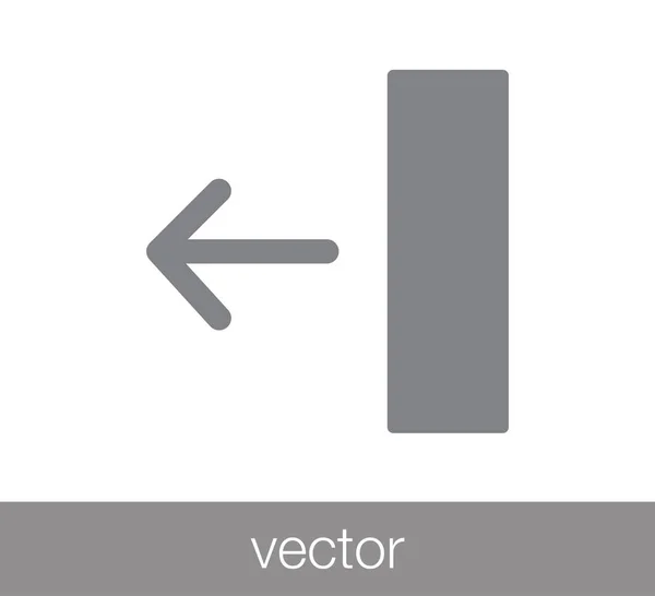 Interface de computador ícone simples — Vetor de Stock