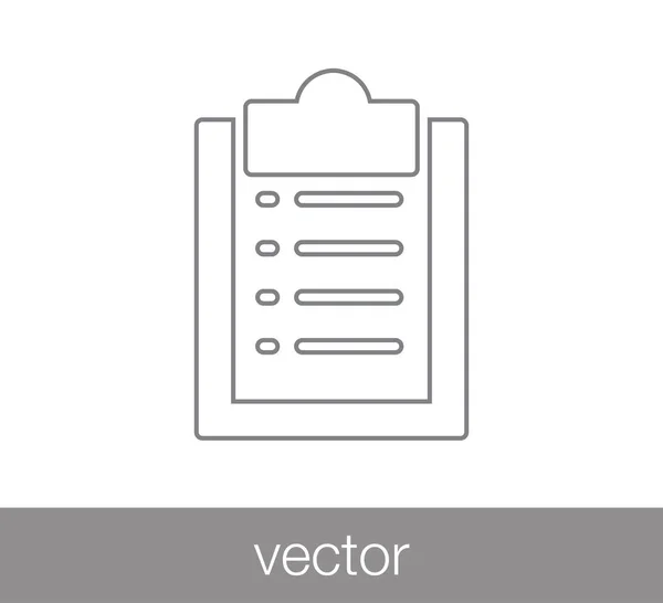 Gestaltung des Dateisymbols — Stockvektor