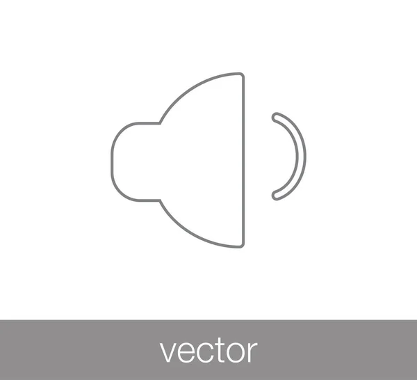 Diminuer l'icône de volume . — Image vectorielle