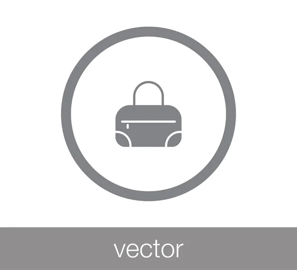 Handtaschensymbol. — Stockvektor