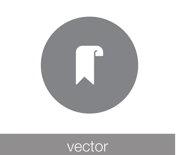 Bookmark icon. Tag icon. — Stock Vector