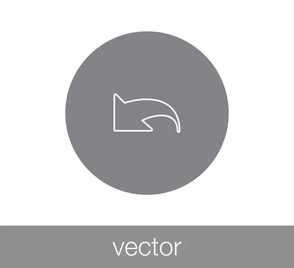 Interface de computador ícone simples — Vetor de Stock