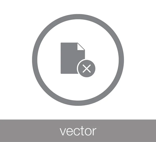 Pictograma web document . — Vector de stoc