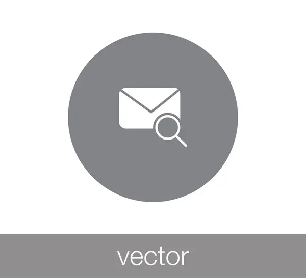 Email simple icono — Vector de stock