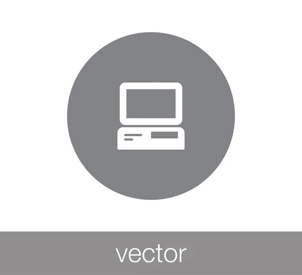 Design de ícone de computador —  Vetores de Stock