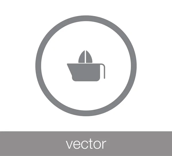 Progettazione dell'icona del produttore del succo — Vettoriale Stock